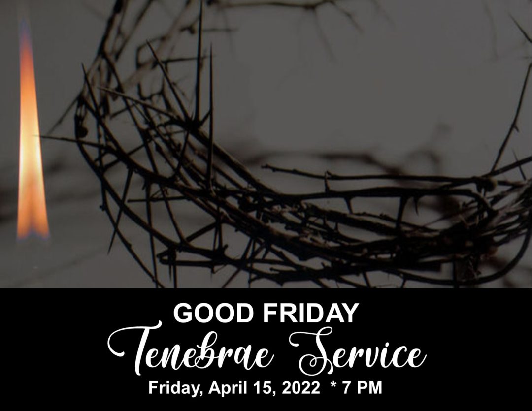 Streamed Worship Service – Good Friday