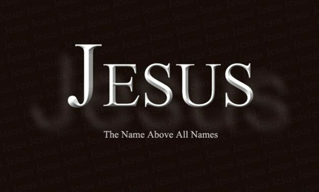 Streamed Worship Service – Name of Jesus